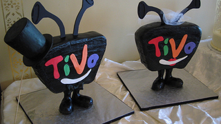 His & Her TiVo Wedding Cakes